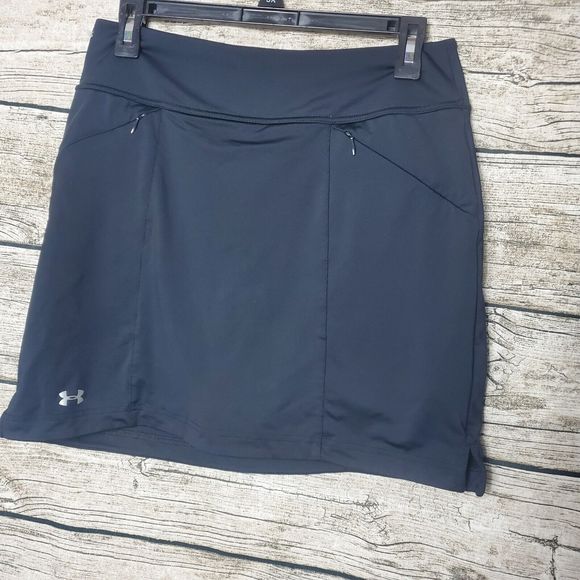 Under Armour Golf Tennis Spandex Stretchy Women's Skirt Black Missing - Picture 1 of 7
